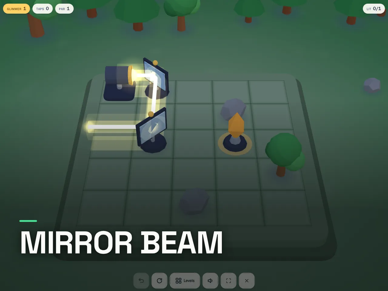Screenshot of Mirror Beam